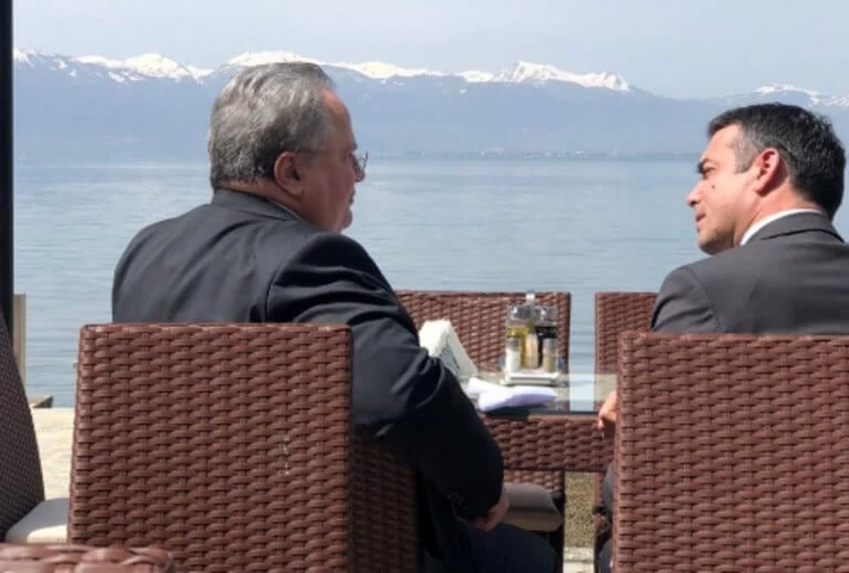 Ο Κοτζιάς… γιορτάζει την πρώτη επέτειο του ξεπουλήματος της Μακεδονίας! – «Ενας χρόνος φίλε μου, Ν. Ντιμιτρόφ»